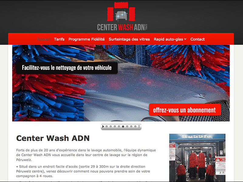 Center Wash ADN – rapid auto glas