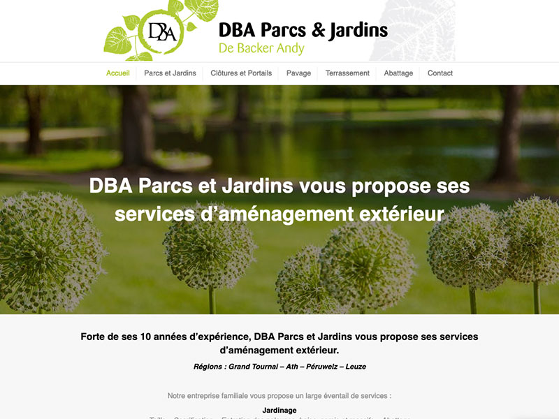 DBA Parcs et jardins